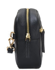 Black Convertible Leather Cross Body Camera Bag Ethical Responsible Handbag Brand Brix and Bailey