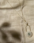 Solar Quartz Eye Necklace