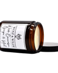 Luxury cucumber ginger mint aromatherapy candle, green floral scent with lemon, spearmint, lily, jasmine, vegan friendly by Wolf & Wilde at brixbailey.com