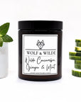Cucumber, Ginger & Mint Luxury Aromatherapy Scented Candle
