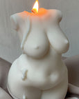 Large Curvy Body Candle