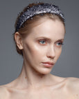 Fiona Crystal Veil Headband