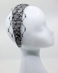 Fiona Crystal Veil Headband
