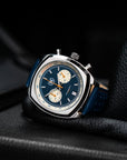 Driver Chronograph MKII Quartz, Blue Reverse Panda (PRE-ORDER NOW)