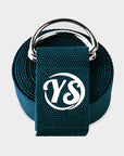 Yoga Studio GOTS Organic Cotton D-Ring 2.5m Yoga Belt Strap