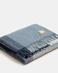 Recycled Alpaca Wool Throw Classic Check