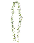 Lifelike artificial ivy garland with natural green leaves, perfect for shelves or mantels, 170 cm long, fade-resistant plastic. by sostter at brixbailey.com