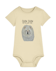 Adorable Cream Chow Chow Baby Bodysuit – The Perfect Cuddly Outfit!