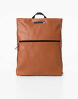 Barbara Leather Backpack - Peanut