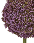 Vibrant Purple Allium Stem | Elegant Floral Decor
