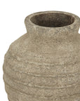 Elegant Medium Tuscan Grey Vase | Modern Home Decor