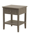 Serene One-Drawer Side Table | Modern Bedroom Nightstand