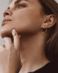 Chord Earrings - Gold