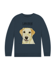 Crumb Catcher in Chief – The Yellow Labrador Kids' Sweatshirt