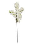 Luxury White Cherry Blossom Stem | Elegant Floral Decor