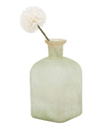 Elegant Smoked Sage & Brass Candle Holder | Large Statement Vase