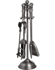 Antique Pewter Companion Set | Classic Traditional Design