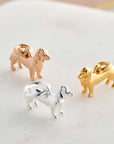 Dachshund Silver Dog Charm
