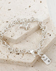 Dachshund Silver Dog Charm Bracelet