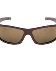 Coffee Wraparound Sunglasses