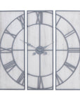 Elegant Roza Panelled Wall Clock | Stylish Home Decor