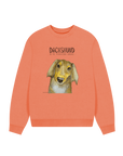 Comfy, Cozy, & Cute: The Long Haired Dachshund Oversized Sweatshirt"