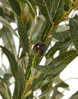 Artificial Olive Tree 210cm in White Pot