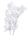 Snow-dusted winter branch decor, 43-inch lifelike plastic foliage for mantels or centerpieces by sostter at brixbailey.com