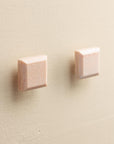 Mila Blush Stone Rectangle Drawer Knobs