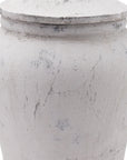 Elegant Bloomville Ginger Jar | Handcrafted Stone Decor