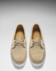 Deck Shoes, taupe suede