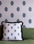 Deco Checkers - Violet Veil - Fabric - Micaela Sharp Collaboration