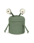 Ready to invade space... out and back! Join the Alien Zog basket and get ready for an exciting journey. Carefully handcrafted from braided string made of natural cotton and recycled PET bottle fibers for extra stability. by Lorena Canals at www.brixbailey.com