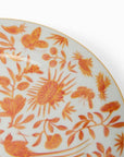 Sacred Bird and Butterfly Mottahedeh Archival Revival Dessert Plates - Set of 4