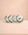Chelsea Bird Side/Pudding Plates - Set of 4
