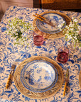 Virginia Blue and White Dessert Plates - Set of 4
