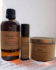 Destress Gift Set | Candle, Massage Oil & Aromatherapy Roll-On