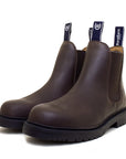 Steel Toe Cap Work Boots in Brown