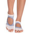 ToeSox Bellarina Tec Half Toe Women's Yoga Socks