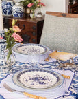 Virginia Blue and White Dinner Plates - Set of 4
