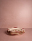 Arabella Dinner Plate, Green Palm Tree Set of 4