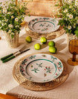 Famille Verte Dinner Plates - Set of 4