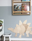 Dinosaur Stegosaurus - Wooden Wall Decoration