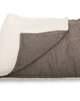 THE LINCOLN | LUXURY TWEED & FAUX FUR REVERSIBLE DOG BLANKET