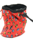 Red Graffiti Dog Treat Pouch