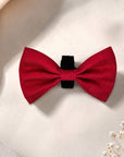 Dog Bow Tie - Berry Red