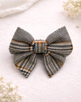 Dog Sailor Bow - Foxbury Plaid