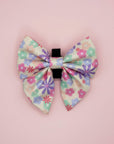 Dog Sailor Bow - Pretty Petals