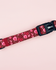 Collar - Burgundy Bloom