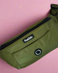 Dog Walking Bum Bag - Khaki Green